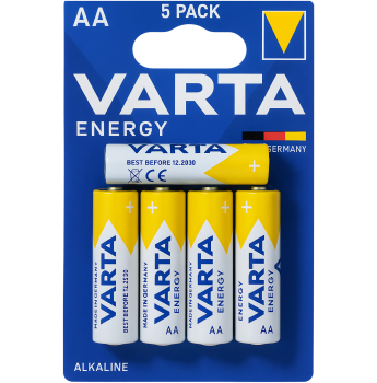 VARTA - Energy AA Alkaline Batterien 5er-Pack